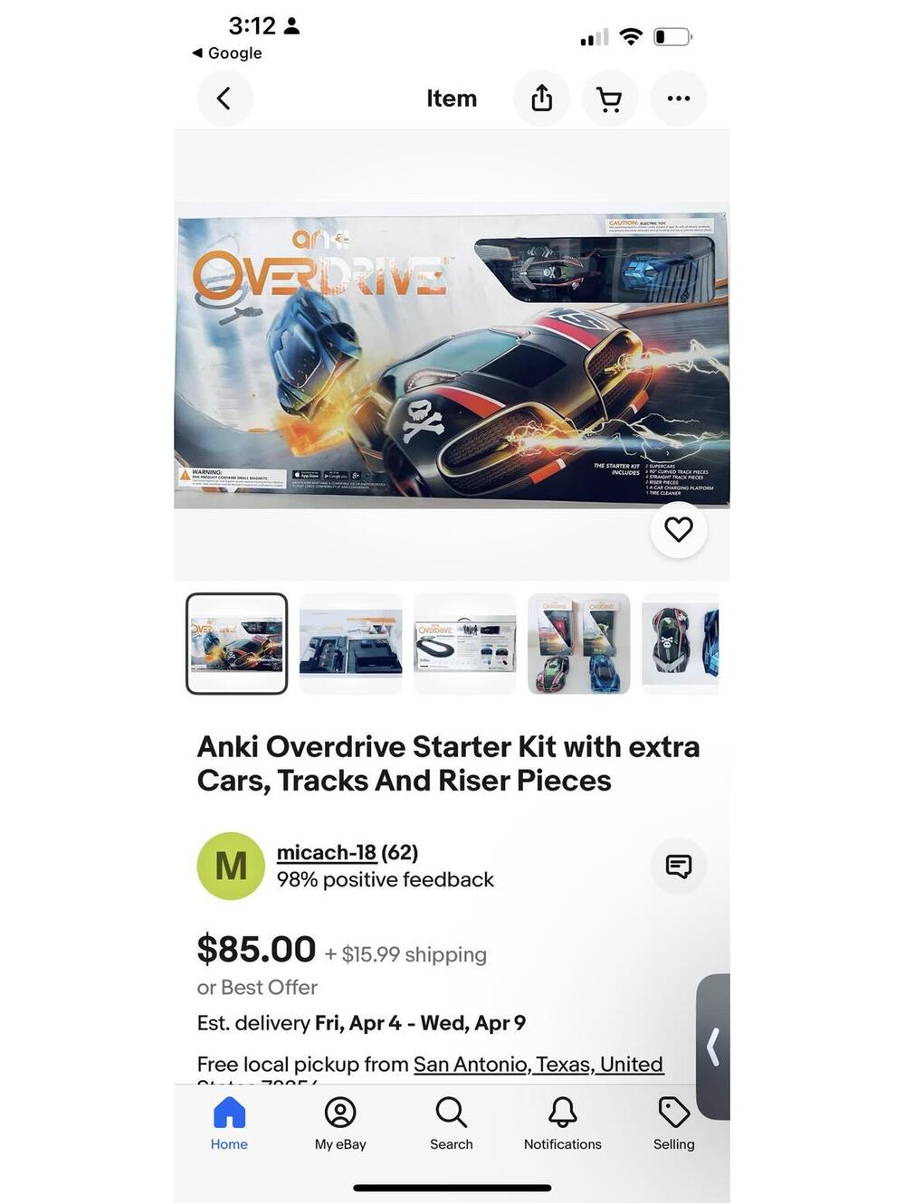 Anki Overdrive Starter Kit - App Driven Racing Set - Picture 5 of 5